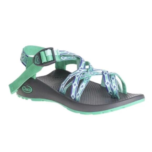 Chacos ZX/2 Dual Adjustable Straps Classic Sandal Marina Mint Sz 10 Hiking Water - Picture 1 of 12